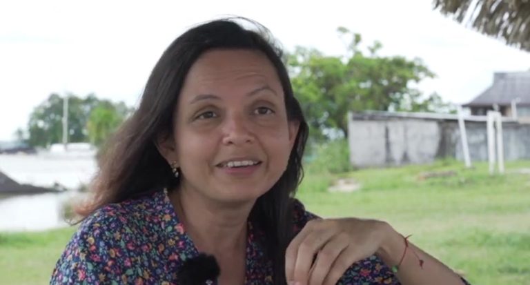 Irina Ruiz, director of the ACAMPADOC festival in Panama